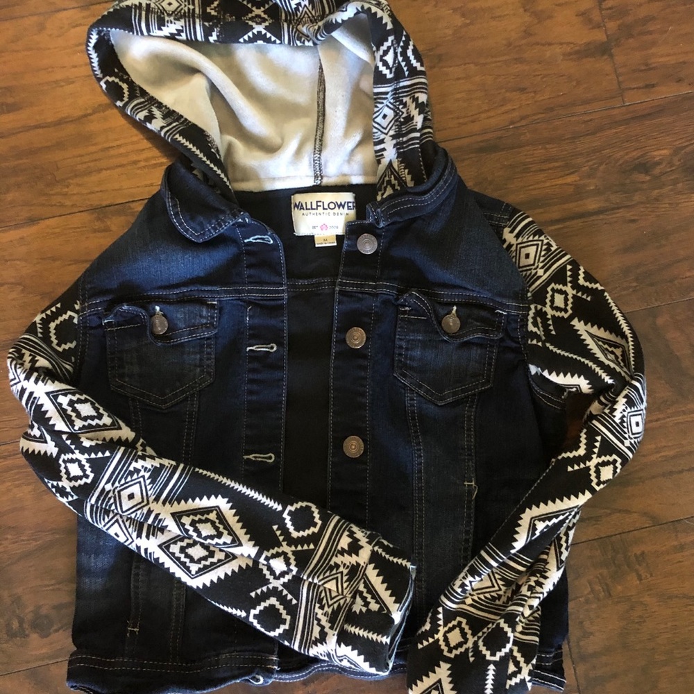 Wallflower | Hooded Jean Jacket
